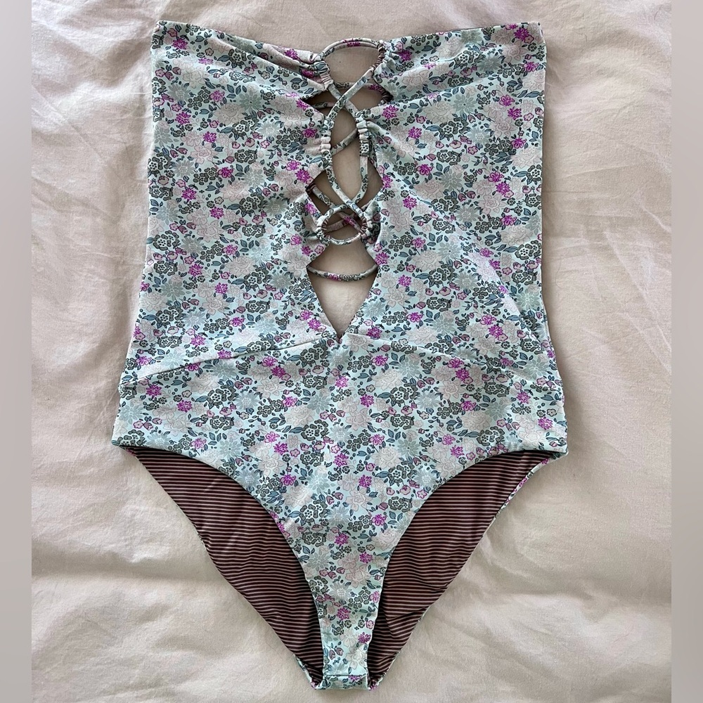 Acacia Swimwear Bronx One Piece Summer 2021 Meadow